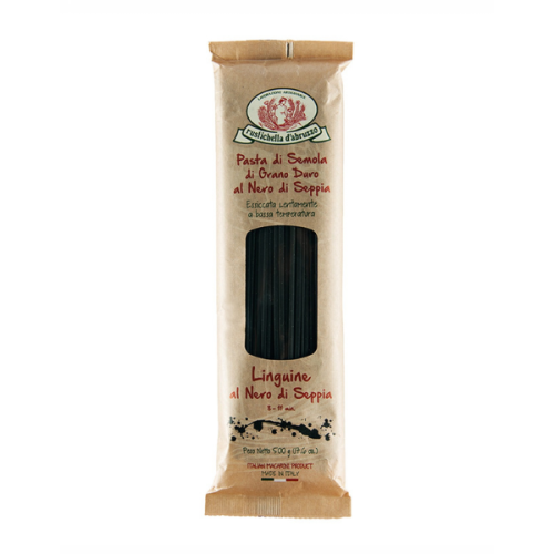 RUSTICHELLA MAKARON LINGUINE NERO 500g