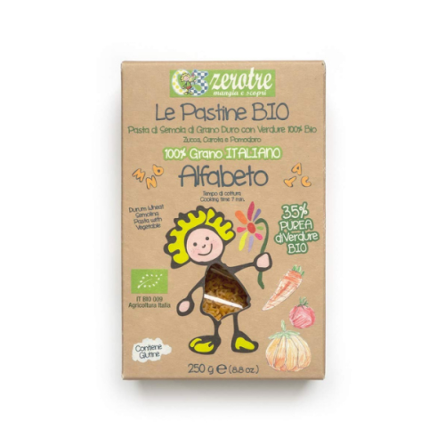 RUSTICHELLA MAKARON ALFABETO BIO 250g