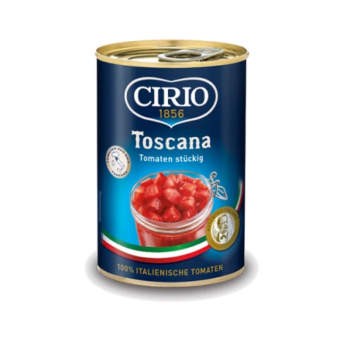 CIRIO POMIDORY KROJONE TOSCANA 400g