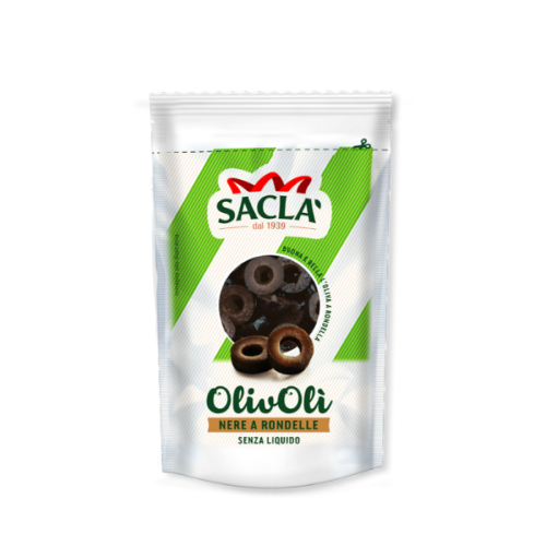 SACLA OLIWKI CZARNE KROJONE 75g