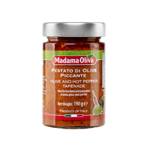 MADAMA OLIVA TAPENADA HOT CHILI 190g