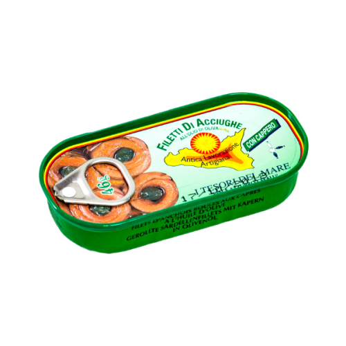 PESCE AZZURRO ANCHOIS CAPERI 46g