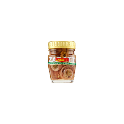 ZAROTTI FILETI ALICI CAPPERO 60g