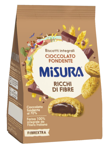 MISURA BISCOTTI CIOCCOLATO FONDENTE 260G