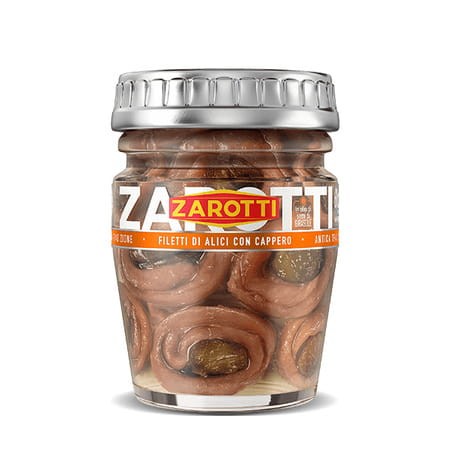 ZAROTTI ALICI CON CAPPERI 60g
