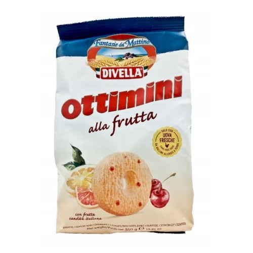 DIVELLA CIASTKA OTTIMINI OWOCOWE 350g