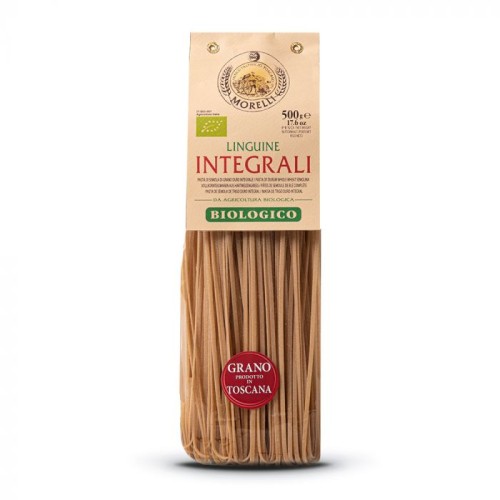 MAKARON MORELLI BIO LINGUINE RAZOWY 500g