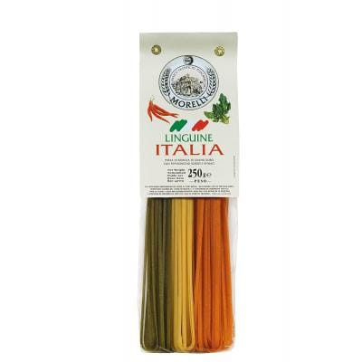 MAKARON MORELLI LINGUINE TRICOLORE 250g