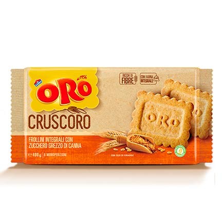 SAIWA ORO CRUSCORO - KRUCHE CIASTKA RAZOWE 400g