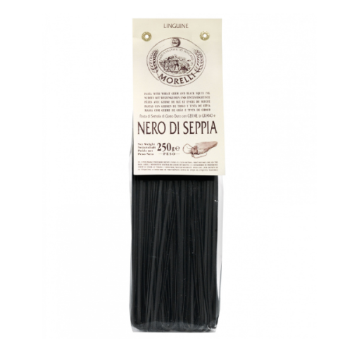 MAKARON MORELLI LINGUINE NERO 250g