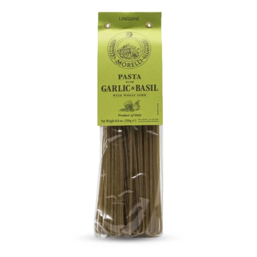 MAKARON MORELLI LINGUINE BASILICO 250g
