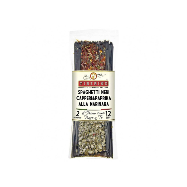 TIBERINO SPAGHETTI NERO 250g