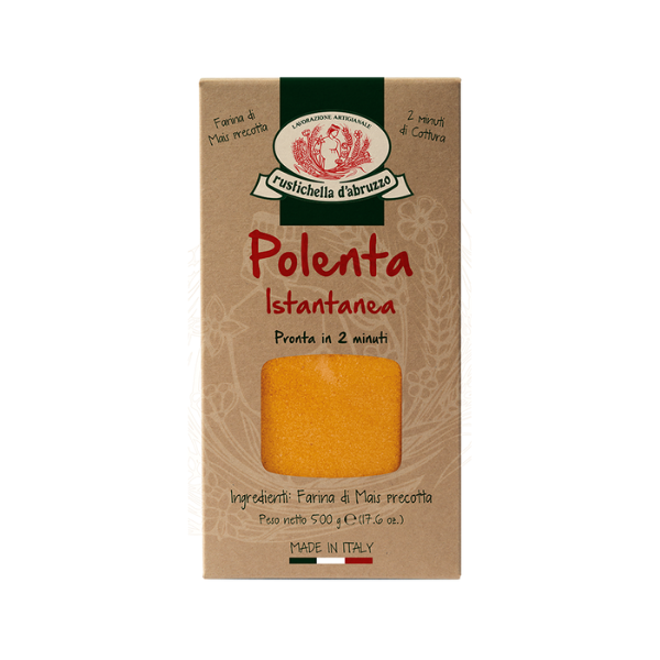 Rustichella kasza kukurydziana polenta 500g, włoska kasza