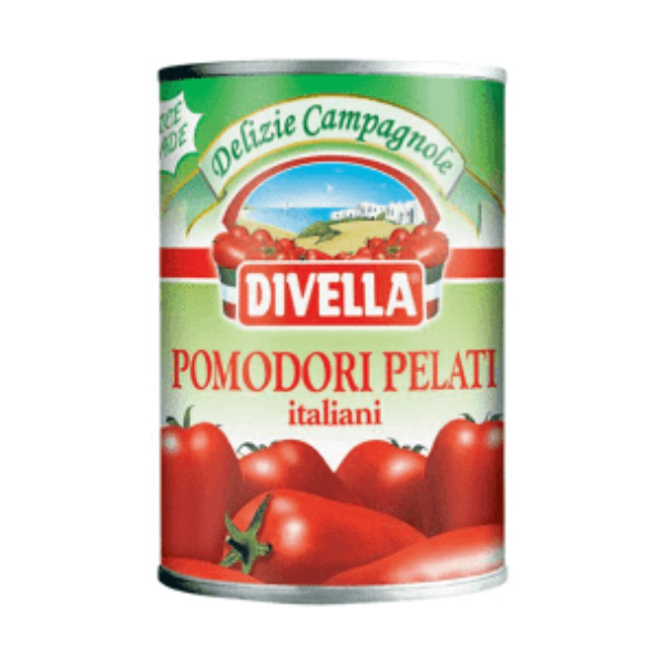 DIVELLA POLPA POMIDORY PELATI 400g