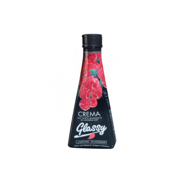 Glassy malina 250ml, włoski krem balsamiczny, włoskie kremy