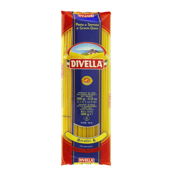 DIVELLA MAKARON BUCATINI 500g