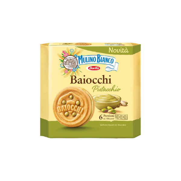 MULINO BIANCO BAIOCCHI PISTACCHIO 168g