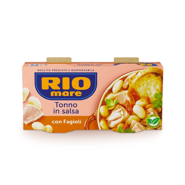 RIO MARE TUŃCZYK Z FASOLĄ 2x160g