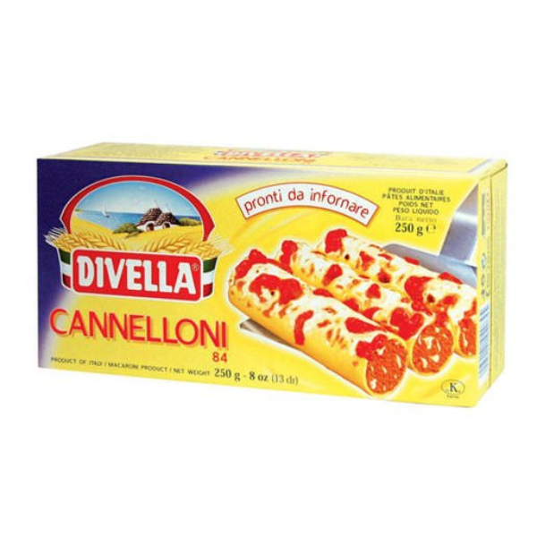 DIVELLA MAKARON CANNELLONI 250g