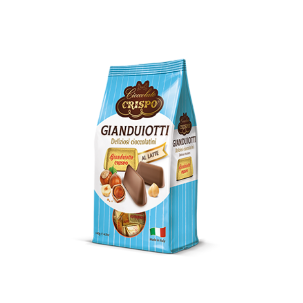 CRISPO GIANDUIOTTI AL LATTE 140g