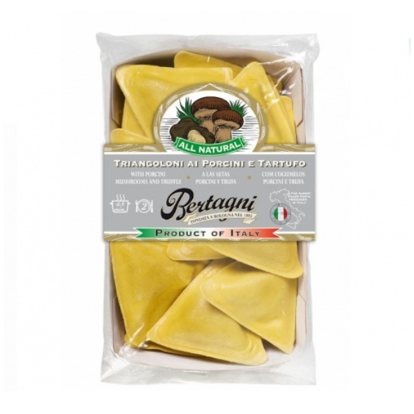BERTAGNI TRIANGOLI AL PORCINI 250g