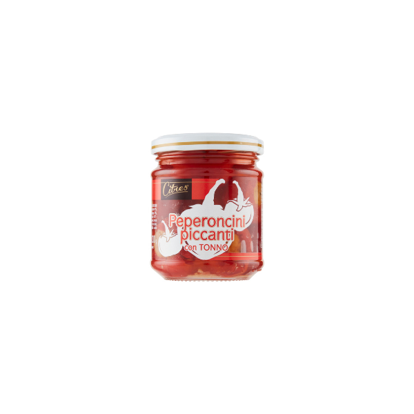 PEPERONCINI PICCANTO CON TONNO 190g