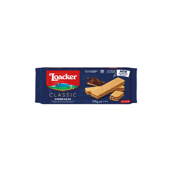 LOAKER WAFER CREMA CACAO 175g