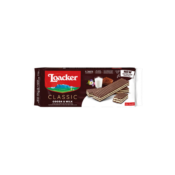 LOAKER WAFER COCOMILK 175g