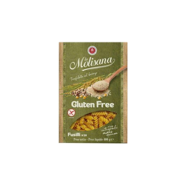 MAKARON MOLISANA GLUTEN FREE FUSILLI 400g