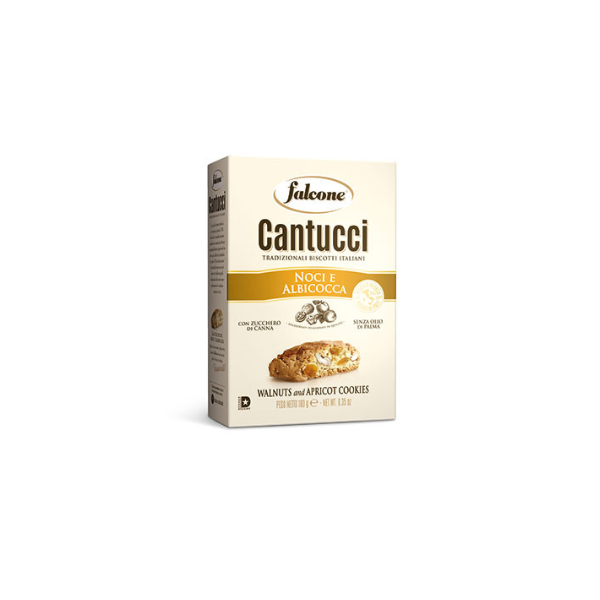 FALCONE CANTUCCI NOCI E ALBICOCCA 180g