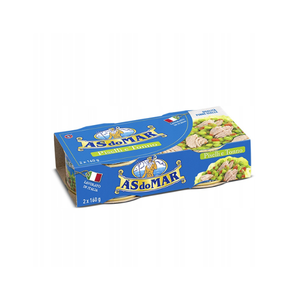 ASDOMAR PISELLI E TONNO 320g