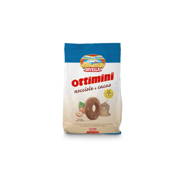 DIVELLA OTTIMINI NOCCIOLE E CACAO 350g