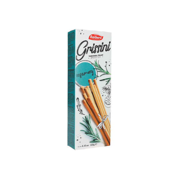 BARBERO GRISSINI ROSMARINO 125g