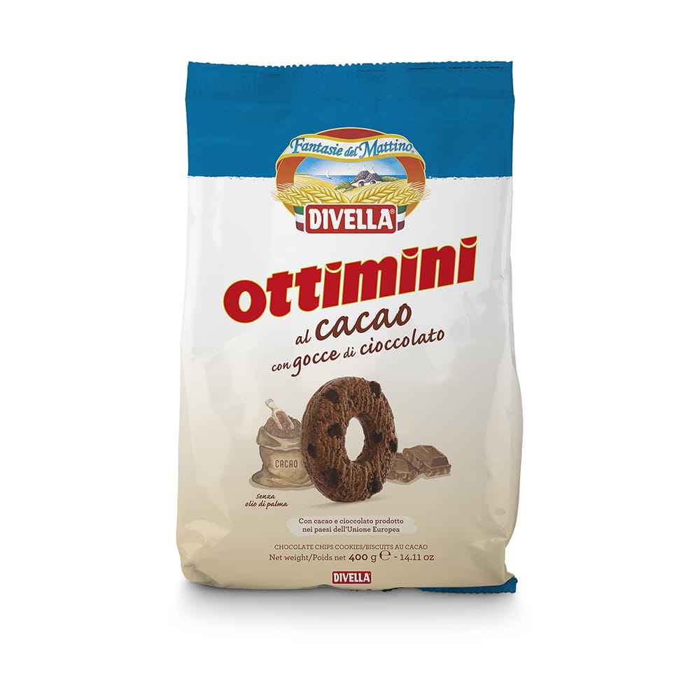 DIVELLA CIASTKA OTTIMINI CACAO 400g