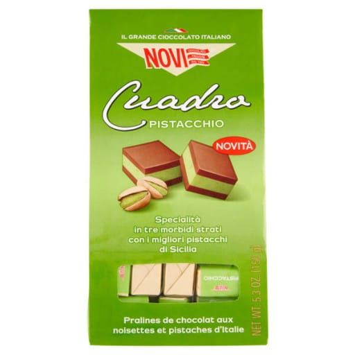 NOVI PRALINY CUARDO PISTACCHIO 150g
