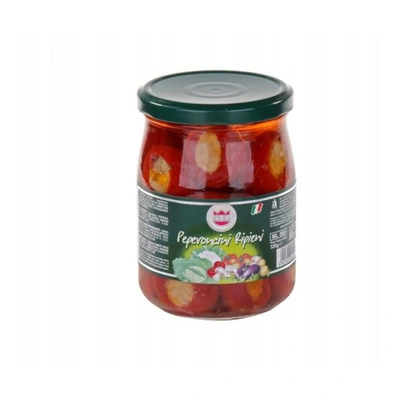 DELIZIA PEPERONCINI Z TUŃCZYKIEM 580ml