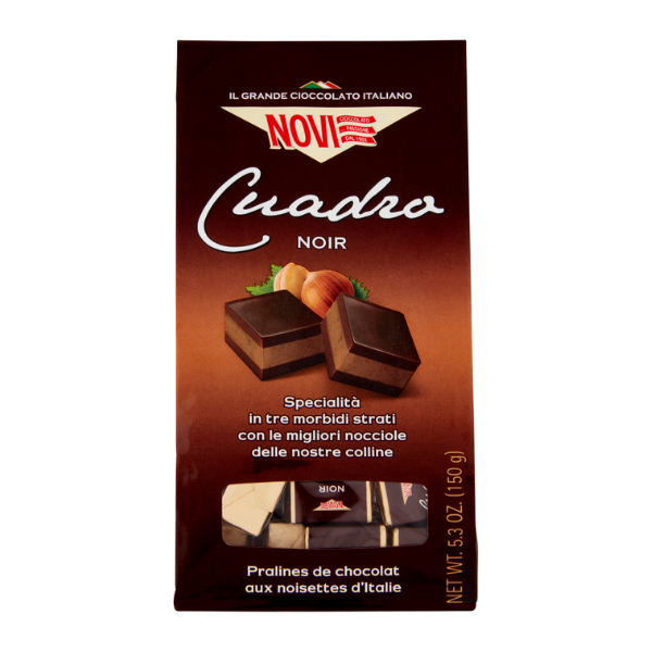 NOVI PRALINY CUADRO NOIR 150g