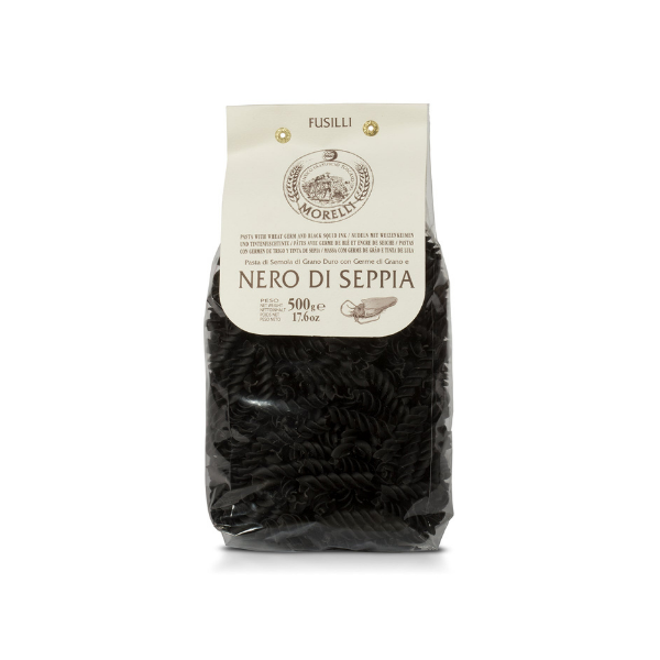 MAKARON MORELLI FUSILLI NERO 500g